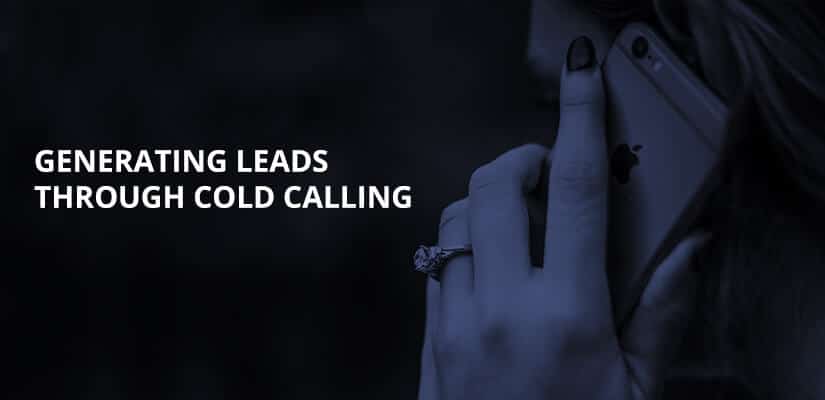 Generating leads through cold calling